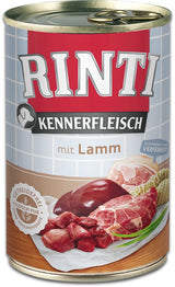 EAN 4000158910561 - RINTI Kennerfleisch Cordero Adulto 400 g imagen 1