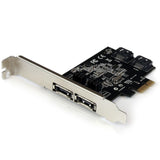 Tarjeta Startech Pexesat322i Pcie X1 Con 2 Puertos Esata