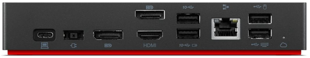 2-Power Thinkpad Universal Usb-C Smart Dock Con Cable Alimentación. Para Eu. 40b20135it