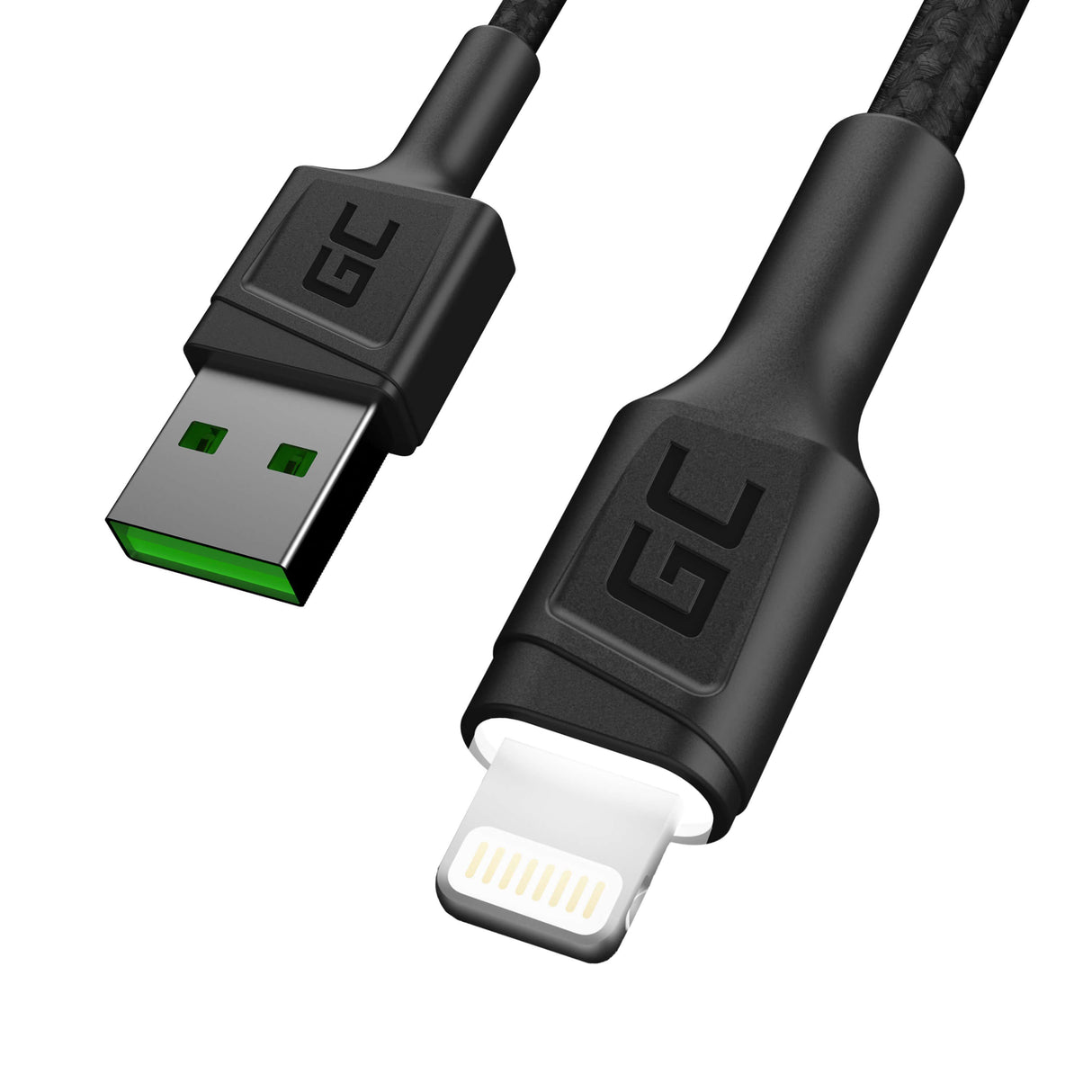 EAN 5903317227748 - Green Cell KABGC05 cable de conector Lightning 1,2 m Negro imagen 1