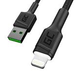 EAN 5903317227748 - Green Cell KABGC05 cable de conector Lightning 1,2 m Negro imagen 1