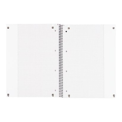 Oxford Collegeblock A4+220x295mm 80 Bl. Kariert Rand Blanco R