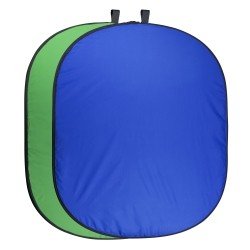 Walimex Pro Fondo Plegable Verde/Azul 150x210cm
