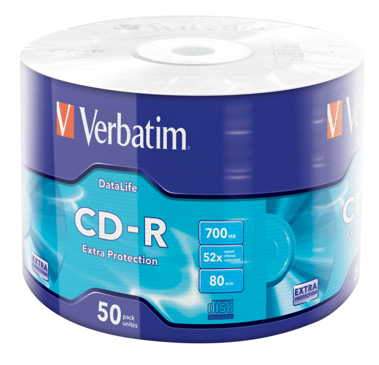 EAN 0023942437871 - Verbatim CD-R Extra Protection 700 MB 52x 50 pieza(s) imagen 2
