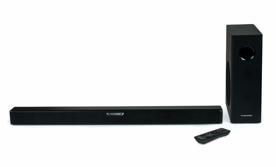 Thomson Sound Bar + Sub 2.1 Bt 5.0 300w Black Sb350bts
