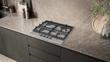 Siemens Ec6a5hi90 Hobs Negro, Acero Inoxidable Integrado 60 Cm Encimera De Gas 4 Zona(S)