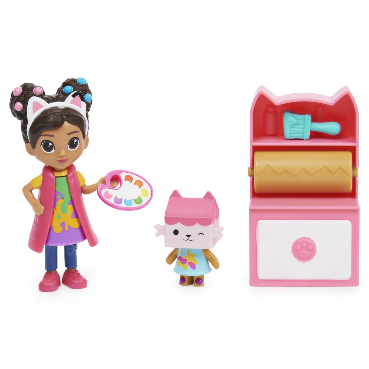Figura De Juguete Spin Master Gabby'S Dollhouse Cat-Tivity Set  6060476