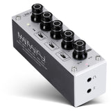 Inline Ampeq Amplificador De Auriculares De Audio De Alta Resolución + Conector De Ecualizador De 3,5 Mm, Con Batería Recargable