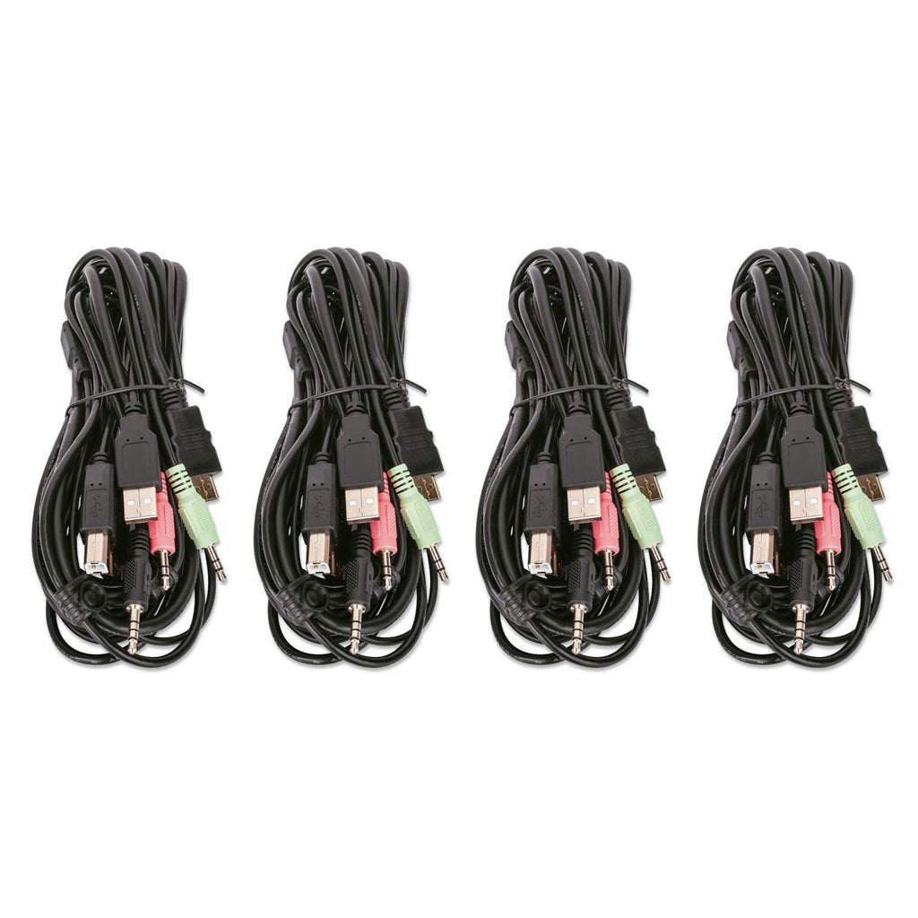 EAN 0766623153539 - Manhattan 153539 interruptor KVM Negro imagen 7