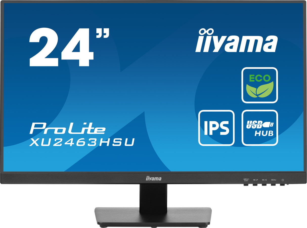 Monitor Iiyama 60.5cm 24" Xu2463hsu-B1 16:9 Hdmi+Dp+2xusb Ips Retail