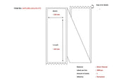 Ship-Label 102 X 192mm,  Fanfold. Direct Thermal, 2000