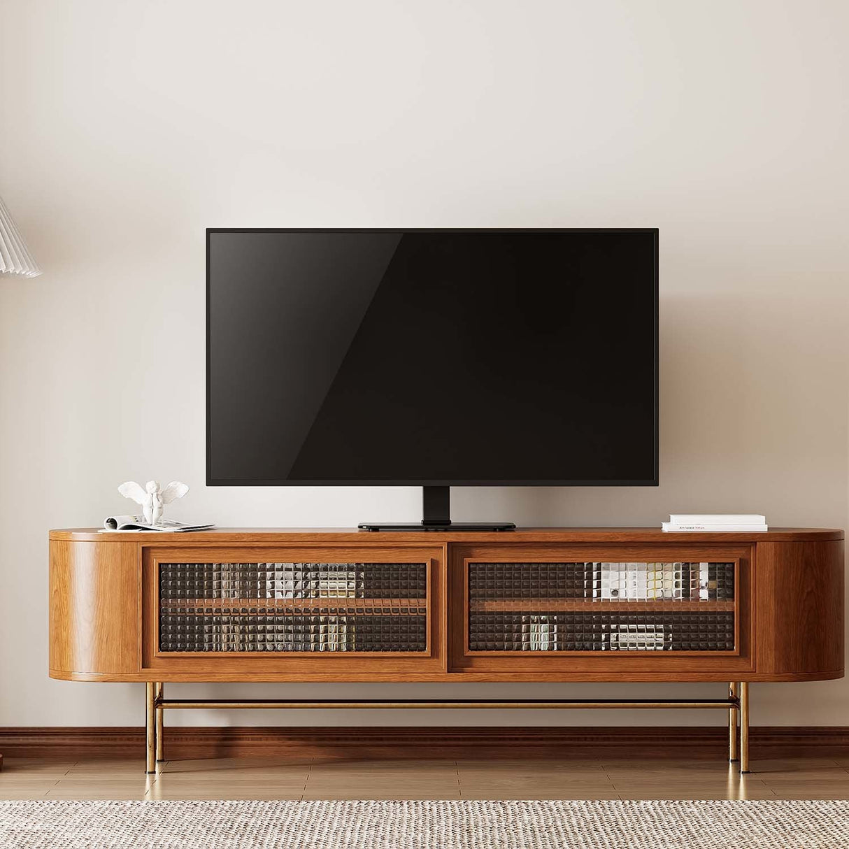 Aisens Soporte De Mesa Eco Giratorio Para Monitor/Tv 40kg De 32-55, Negro