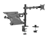 Gembird Ma-Da-03 Adjustable Desk Mount With Monitor Arm And Portátil Tray