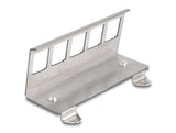 Delock 88141 Soporte Metálico Keystone De 5 Puertos Para Riel Din