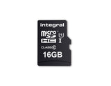 Integral Micro Sdxc Cards Cl10 16gb Ultima Pro Uhs-1 Up To 90mb S Transfer With Adapter To Sd Card