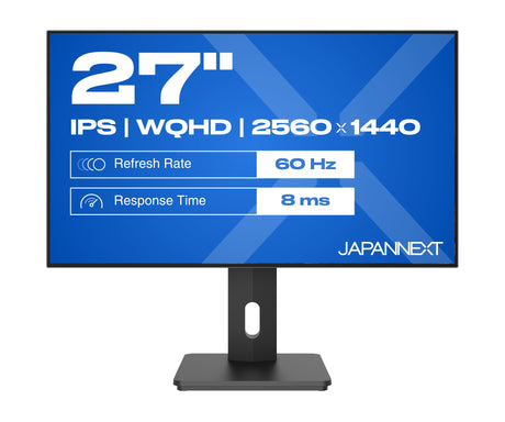 EAN 4589511165447 - JAPANNEXT JN-27IPS4FLWQHDR-HSP pantalla para PC 68,6 cm (27") 2560 x 1440 Pixeles Wide Quad HD LCD Negro imagen 4