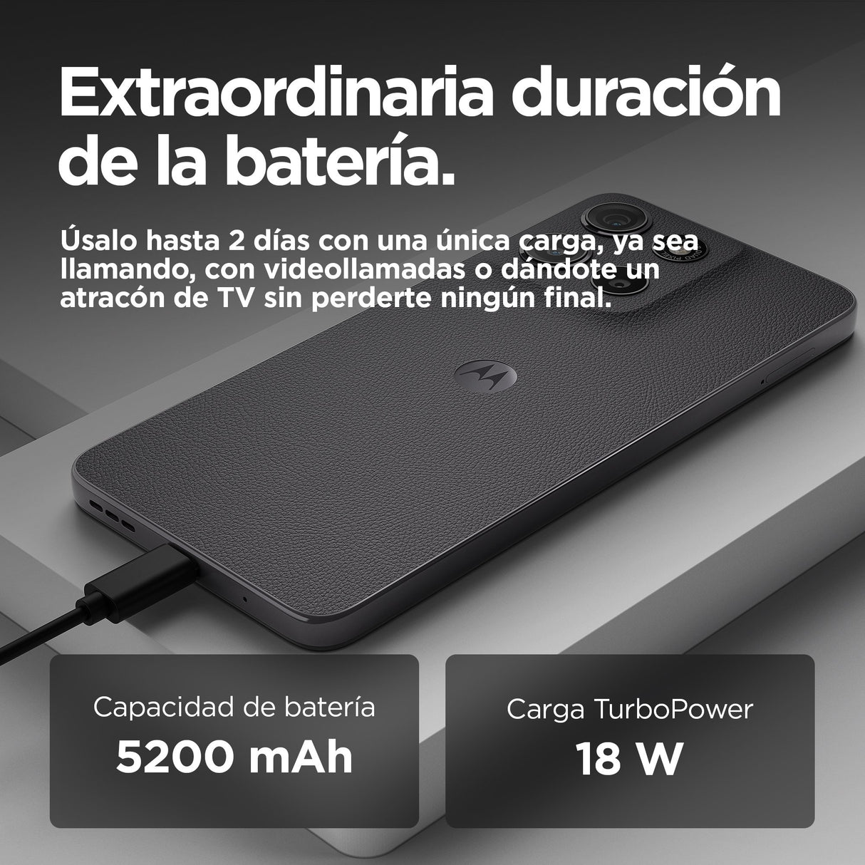 EAN 8033779078545 - Motorola moto g15 17,1 cm (6.72") SIM doble Android 15 4G USB Tipo C 8 GB 128 GB 5200 mAh Gris imagen 8