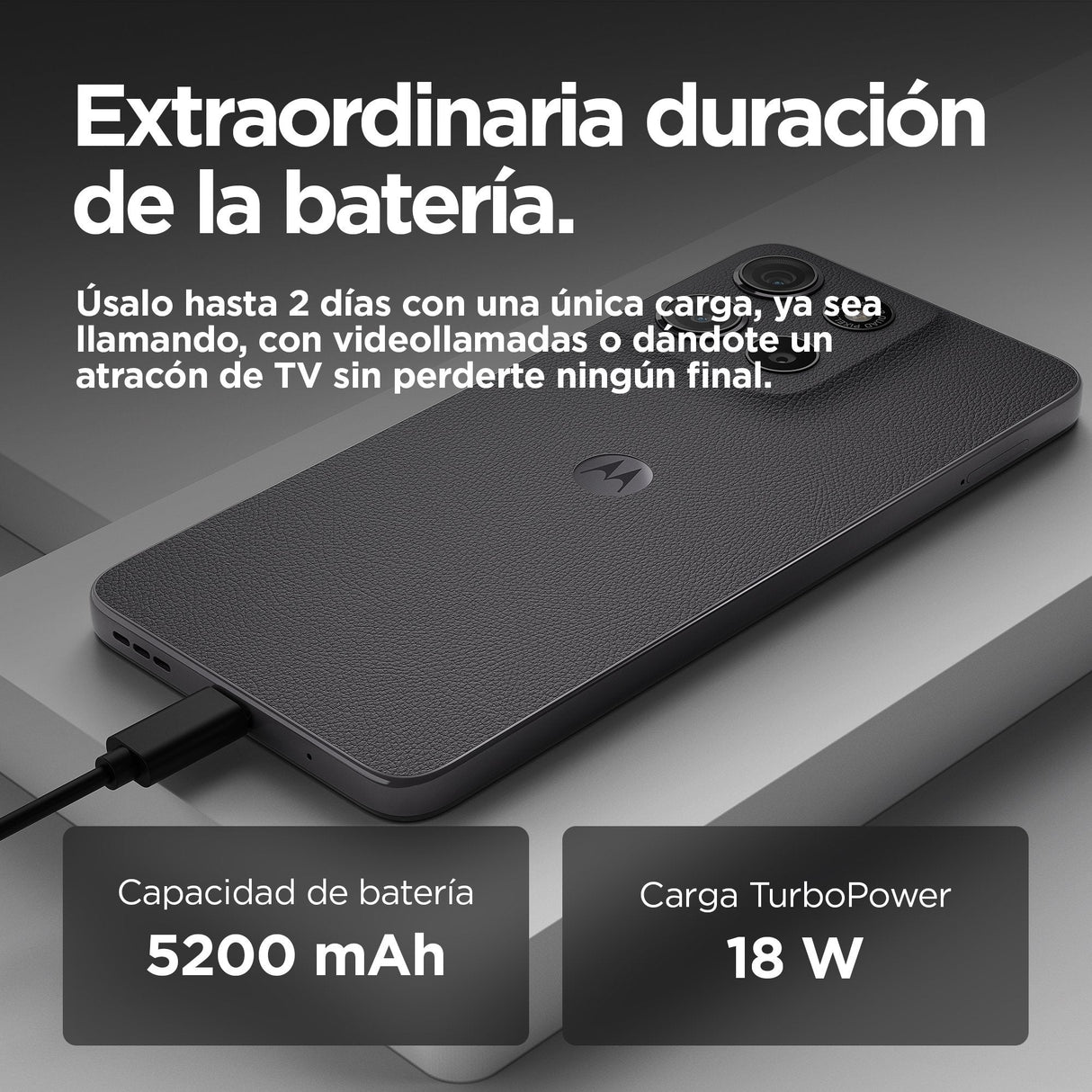 EAN 0840023283277 - Motorola moto g15 17,1 cm (6.72") SIM doble Android 15 4G USB Tipo C 8 GB 128 GB 5200 mAh Gris imagen 8