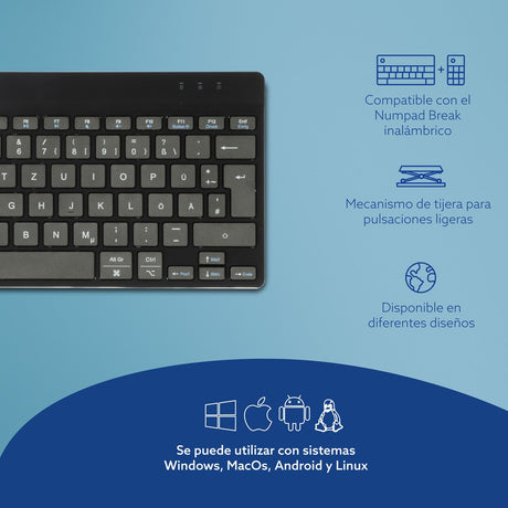EAN 8719274492009 - R-Go Tools RGOCODEWLBL teclado Oficina Alemán imagen 12