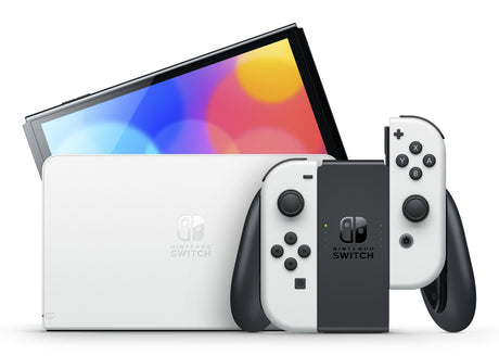 EAN 0045496453435 - Nintendo Switch OLED videoconsola portátil 17,8 cm (7") 64 GB Pantalla táctil Wifi Blanco imagen 3