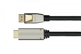 Cable Python Displayport 1.4 - Hdmi 2.0  Nylong. Negro 10m