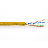 Bobina Cat 6 U/Utp  305m Flexible Amarillo, Awg24 Cu Pvc   Act