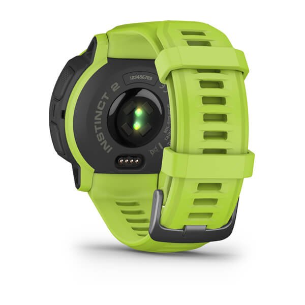 Smartwatch Garmin Instinct 2 Z Czujnikiem TäTna Hrm Elevate (Limonkowy / Limonkowy Pasek)