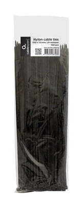 Gembird Bridas De Nylon 25cm 3,6 Mm Negro (100 Und)