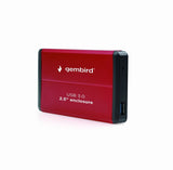 EAN 8716309084765 - Gembird EE2-U3S-2-R caja para disco duro externo Caja de disco duro (HDD) Rojo 2.5" imagen 1