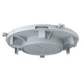 Kaiser Einbaugehuse, Halox 100 1281-01 Frontteil Auslass 68mm F.Ortbeton