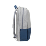 Mochila Riva Nb Prater 17.3" 7567 Gris/Azul Oscuro