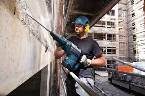 EAN 3165140730587 - Bosch GSH 7 VC Negro, Azul 1500 W imagen 4