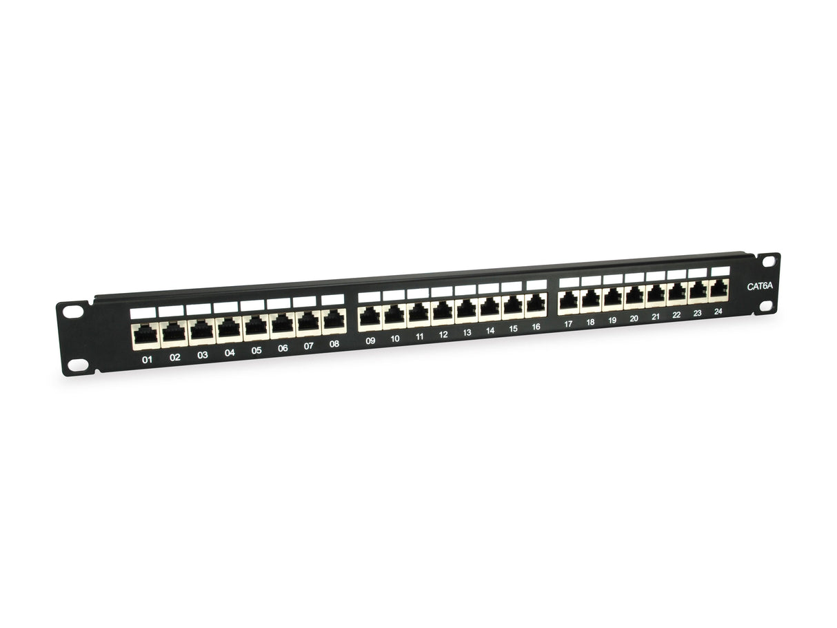 Equip Patch Panel 24 Port Rj45 Cat6a 19\1 1he Negro 326625