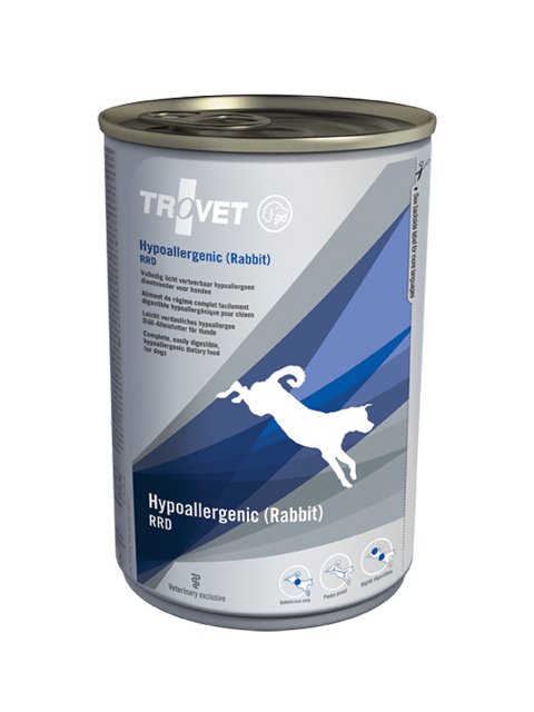 Trovet Hypoallergenic Rrd With Rabbit- Comida Húmeda Para Perros - 400 G
