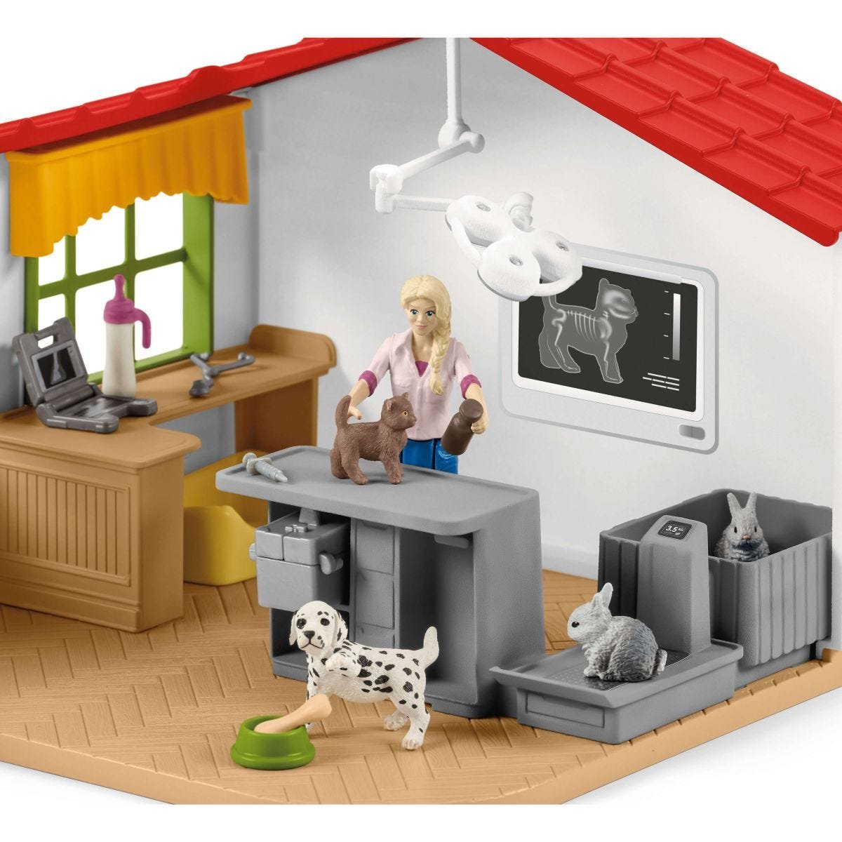 Schleich Veterinarian Practice With Pets