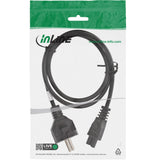 Cable De Alimentación Inline Tipo F A Enchufe De Portátil "Mikey Mouse" Negro 1,8 M