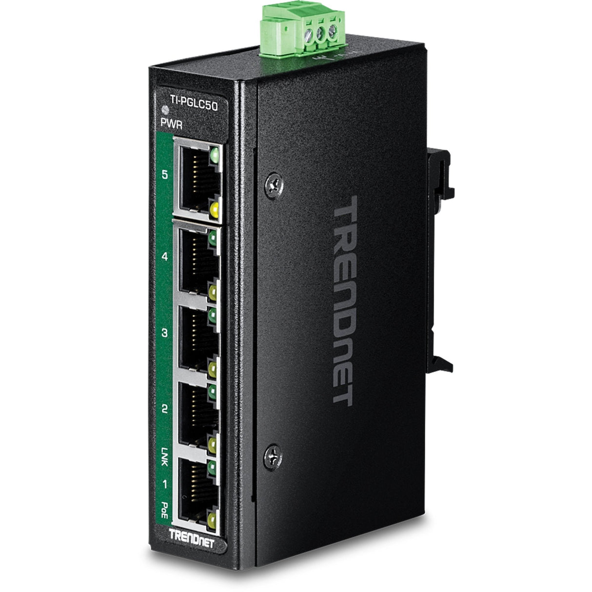 Trendnet 5-Port Indumrial Gigabit Poe+ Din-Rail Mini Switch