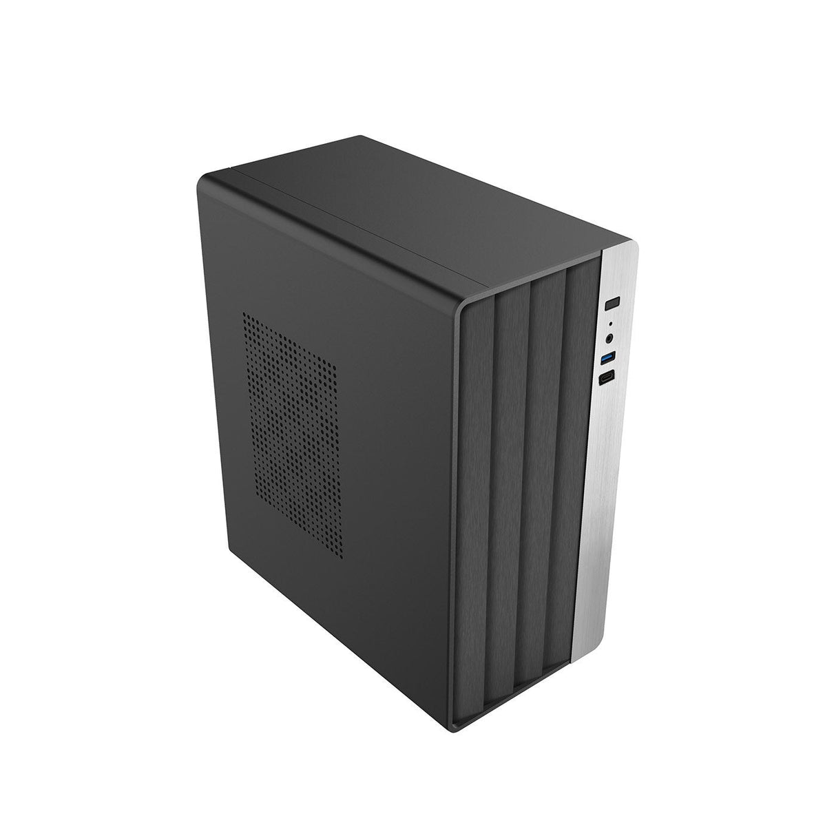 Coolbox Caja Microatx M870 Gpu Max 265mm Acero Resistente Spcc Integrado Puerto Usb-C Negra