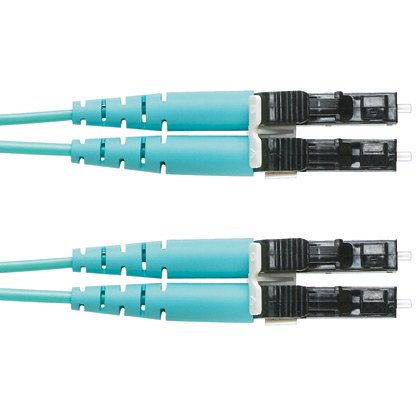 Cable De Fibra  Panduit Fz2ellnlnsnm010 Óptica E Infiniband 10 M Lc Color Aguamarina