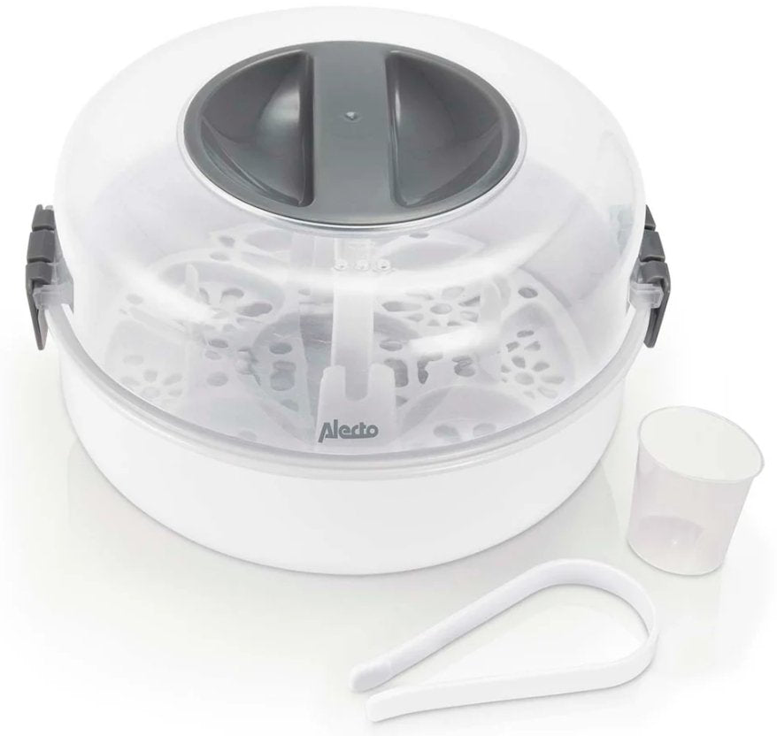 Alecto Bw-04 Mikrowellen Flaschensterilisator Weiss