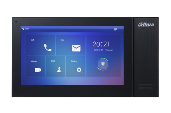 EAN 6939554972485 - Dahua Technology VTH2421FB sistema de intercomunicación de video 17,8 cm (7") Negro imagen 1