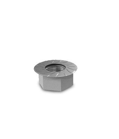 K2 Hexagon Flange M10 1000042 Sperrzahnmutter Edelstahl