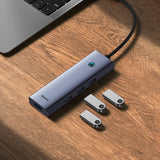 EAN 6932172630829 - Baseus Ultrajoy USB-C USB 3.2 Gen 1 (3.1 Gen 1) Type-C 5000 Mbit/s Gris imagen 3