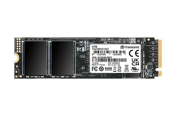 Disco M.2 Nvme 1tb Transcend Ts1tmte720t-Vs1  2280 Pcie Gen 4x4 Extended Temp.