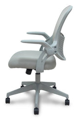 Piqueras Y Crespo Forol Silla Opti544 Gris Respaldo Malla Gris Asiento 3d Gris