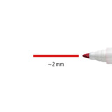 EAN 4007817328941 - Staedtler Lumocolor whiteboard marker 351 marcador 6 pieza(s) Punta redonda Negro, Azul, Verde, Naranja,  imagen 6