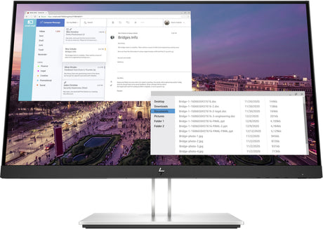 EAN 0194850079580 - HP E-Series E23 G4 FHD Monitor pantalla para PC 58,4 cm (23") 1920 x 1080 Pixeles Full HD LCD Negro, Plat imagen 1