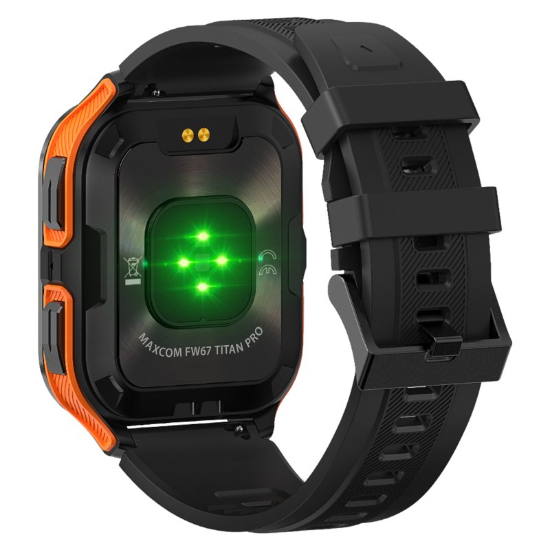 Smartwatch Maxcom Fw67 Titan Pro Orange