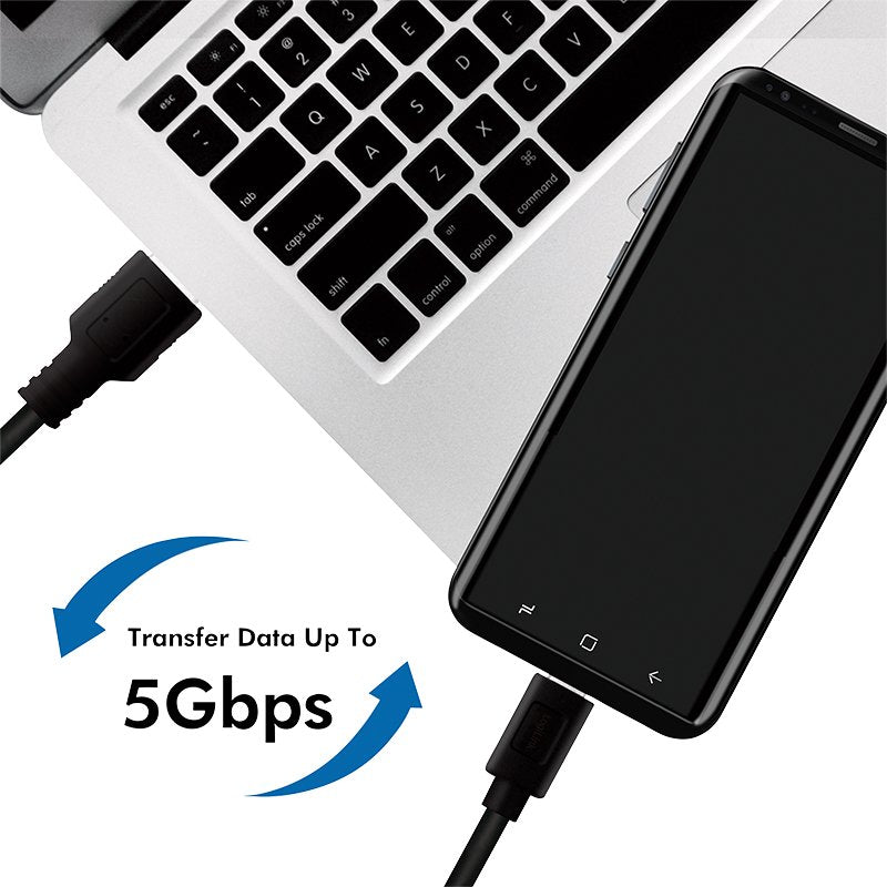 EAN 4052792055160 - LogiLink CU0167 cable USB USB 3.2 Gen 1 (3.1 Gen 1) 0,5 m USB A USB C Negro imagen 3