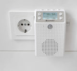 Soundmaster Dab60we Socket Radio Dab+, Fm Bluetooth, Usb Hands-Free Function, Incl. Microphone, Spla